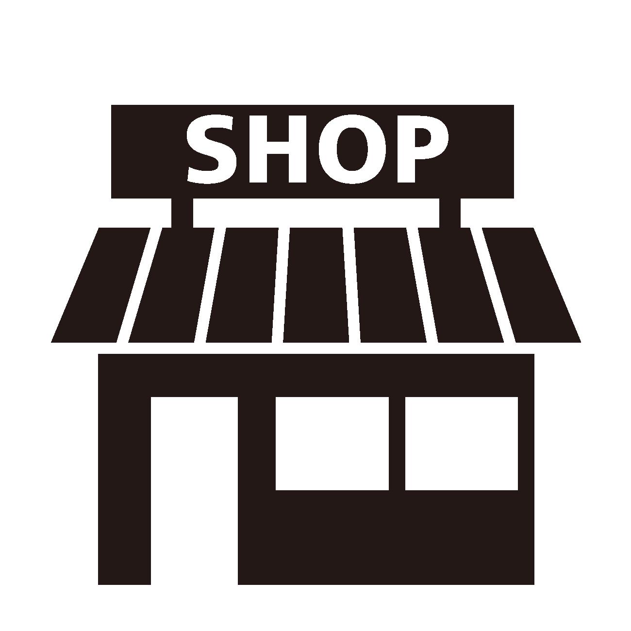販売店のイラスト